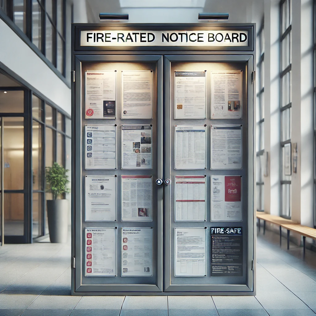 Fire Rated Notice Board